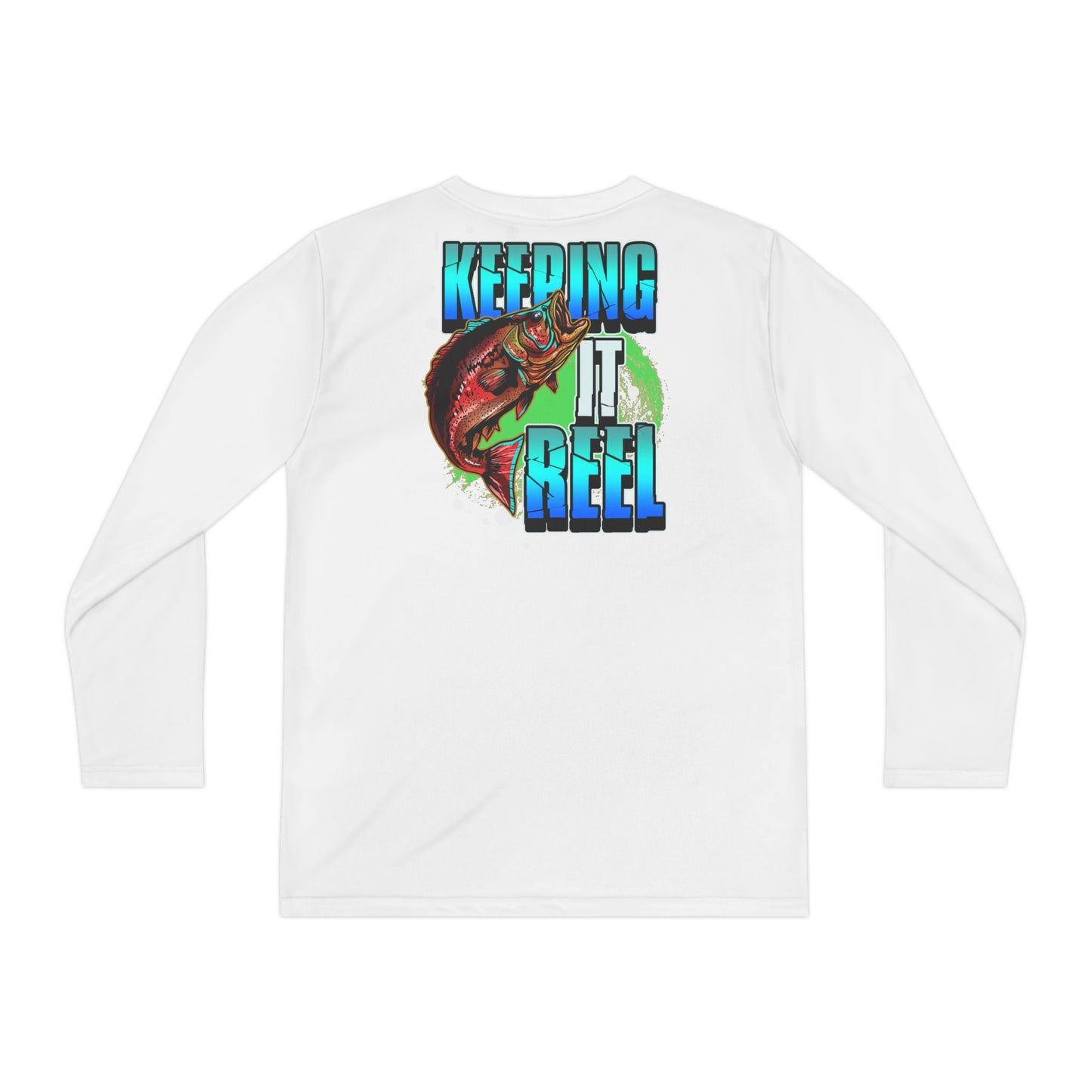 Youth Long Sleeve Fishing Tee - Keeping It Reel