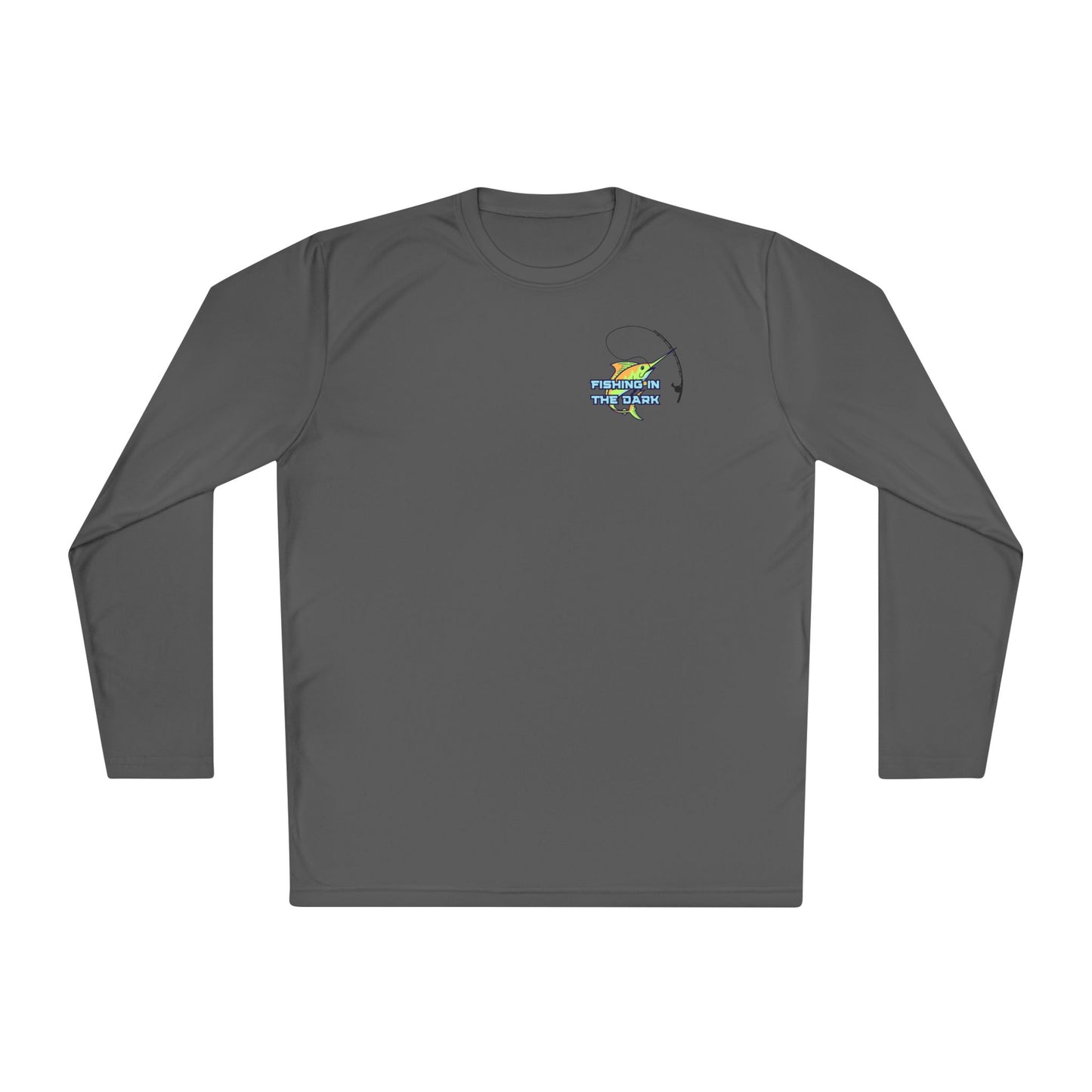 Fishing Adventure Unisex Fishing In The Dark Long Sleeve Tee - Lightweight Fishing Shirt for Outdoor Enthusiasts