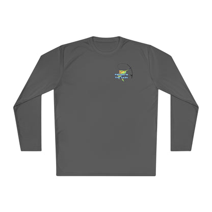 Fishing Adventure Unisex Fishing In The Dark Long Sleeve Tee - Lightweight Fishing Shirt for Outdoor Enthusiasts