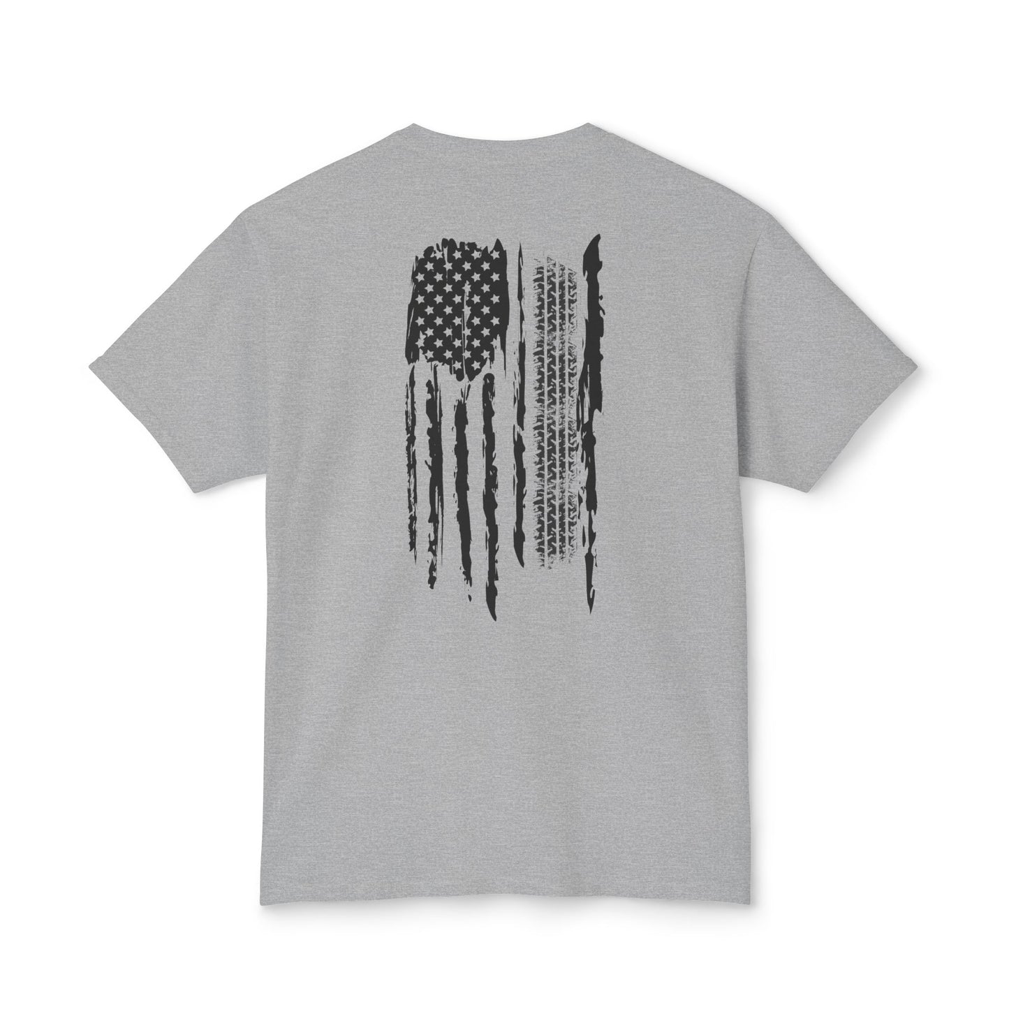 Unisex HD Cotton™ T-Shirt - Vintage American Flag Design