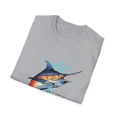 Weekend Hooker Fishing T-Shirt – Fun Casual Wear for Fishing Enthusiasts