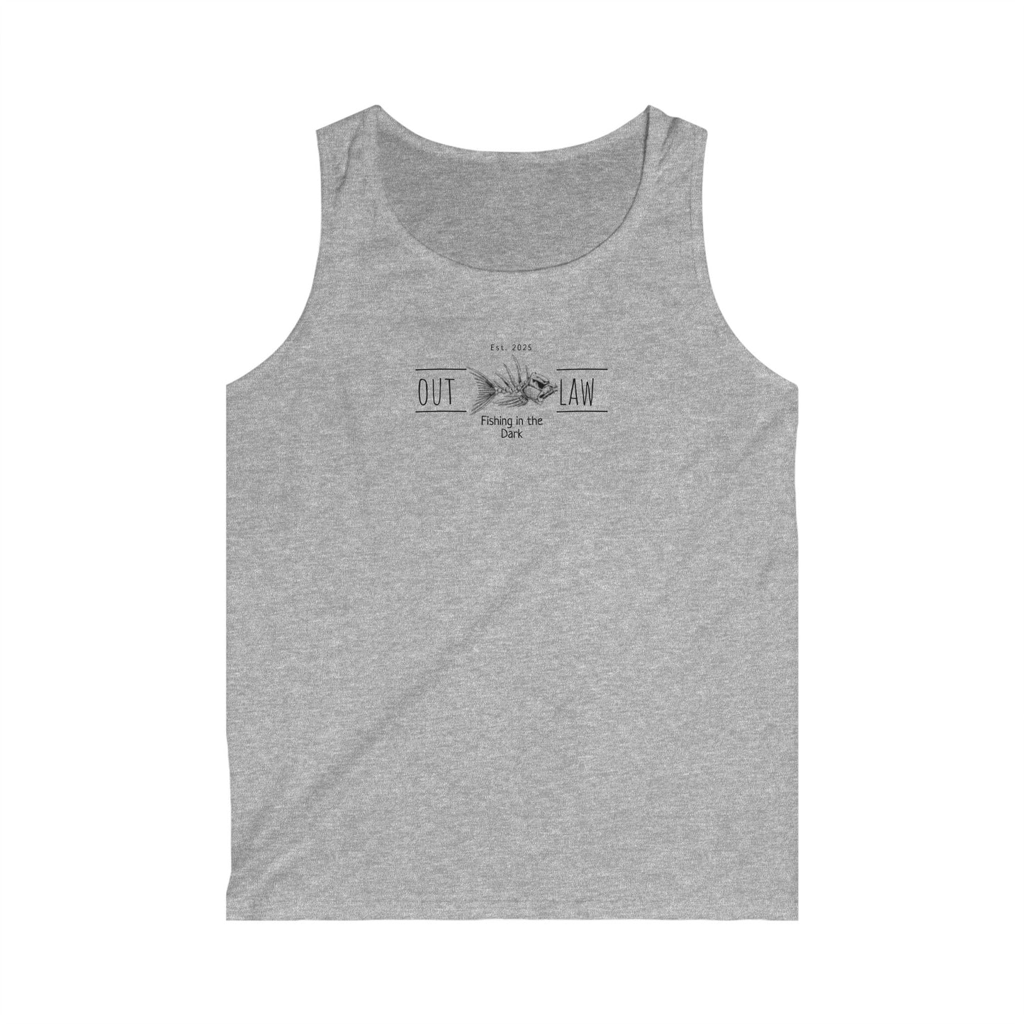 Outlaw Fishing Men's Tank Top – Perfect for Summer Fun and Outdoor Adventures