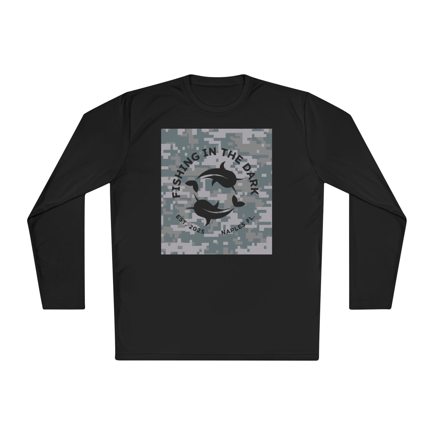 Fishing in the Dark Long Sleeve Tee - Unisex Lightweight Top for Outdoor Enthusiasts