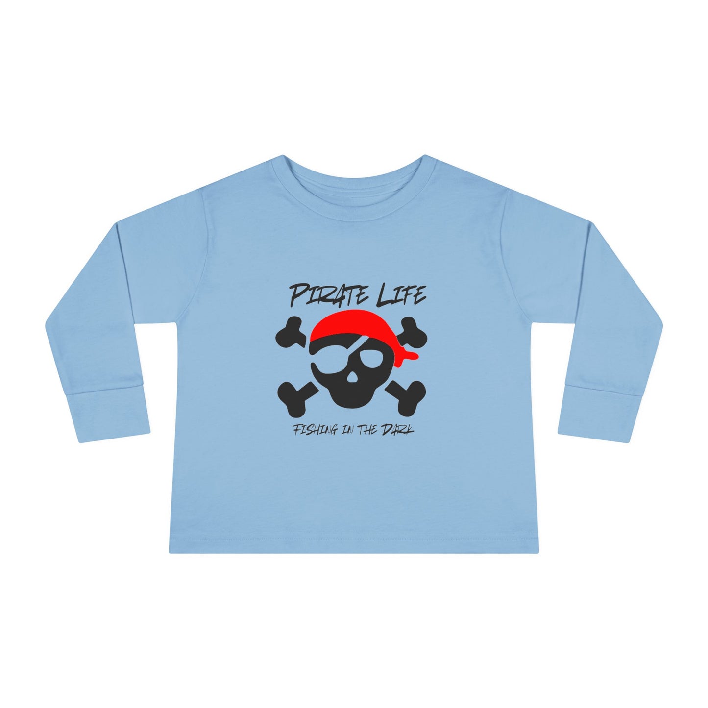 Toddler Pirate Life Long Sleeve Tee - Fun and Adventurous Toddler Shirt