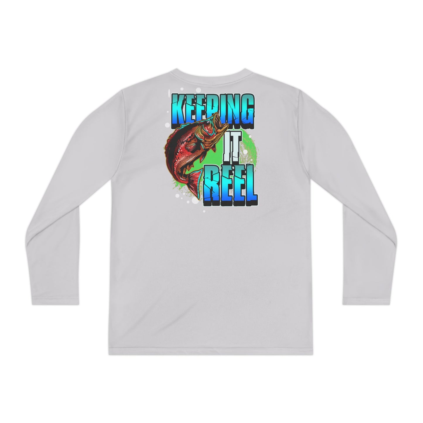 Youth Long Sleeve Fishing Tee - Keeping It Reel