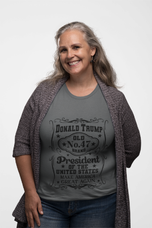 Vintage Style President Tee - Trump No. 47 - Make America Great Again