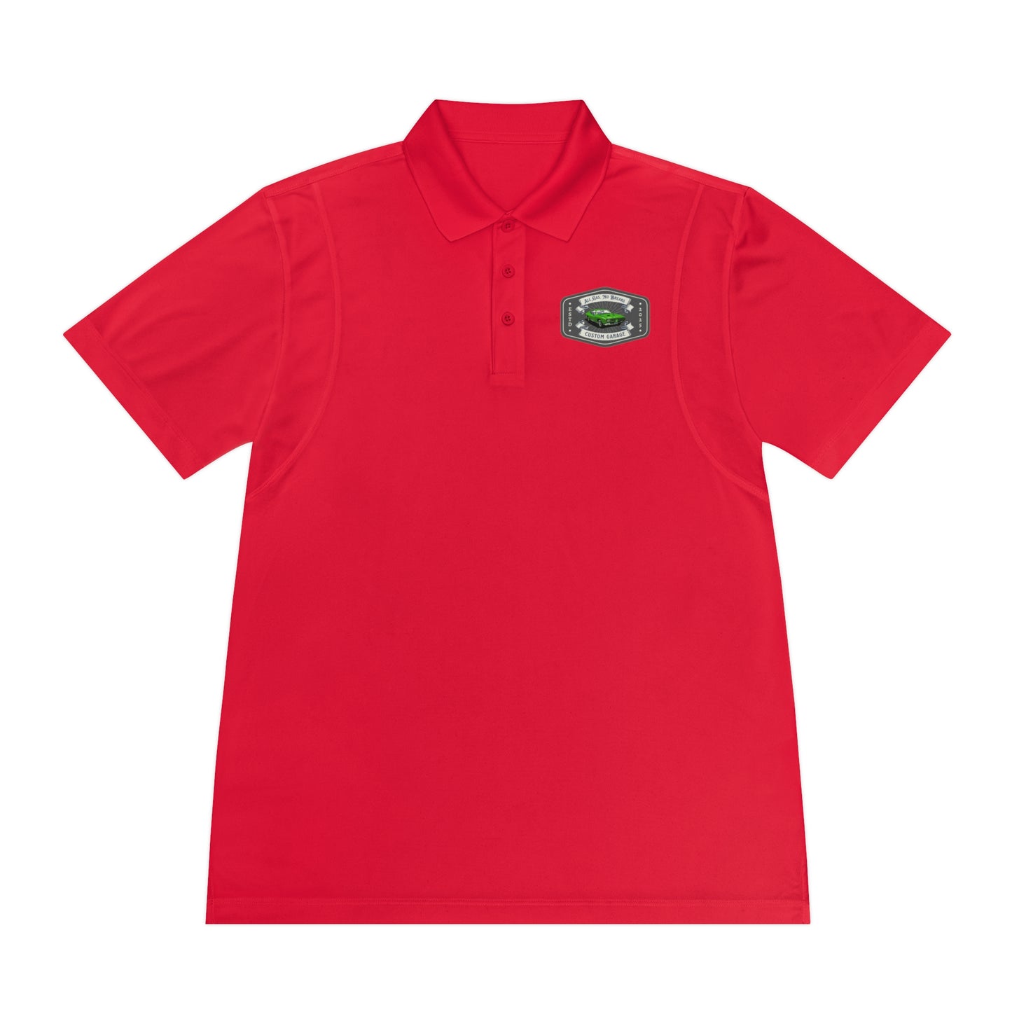 Men's Sport Polo Shirt - Lightweight & Breathable with Classic Fit