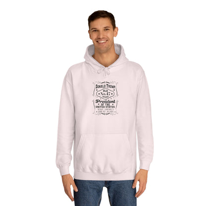 Vintage Donald Trump President Hoodie - Unisex College Style