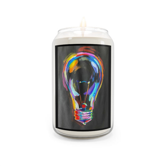 Vibrant Lightbulb Scented Candle - Colorful Aromatherapy for Home Decor