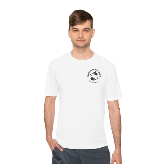 Fishing in the Dark Unisex Moisture Wicking Tee - Perfect for Outdoor Enthusiasts