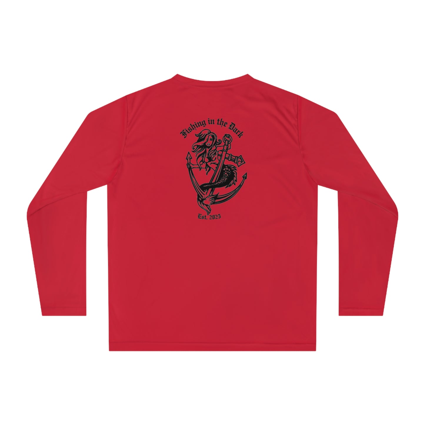 Fishing Enthusiast Unisex Performance Long Sleeve Shirt - "Fish On" Design