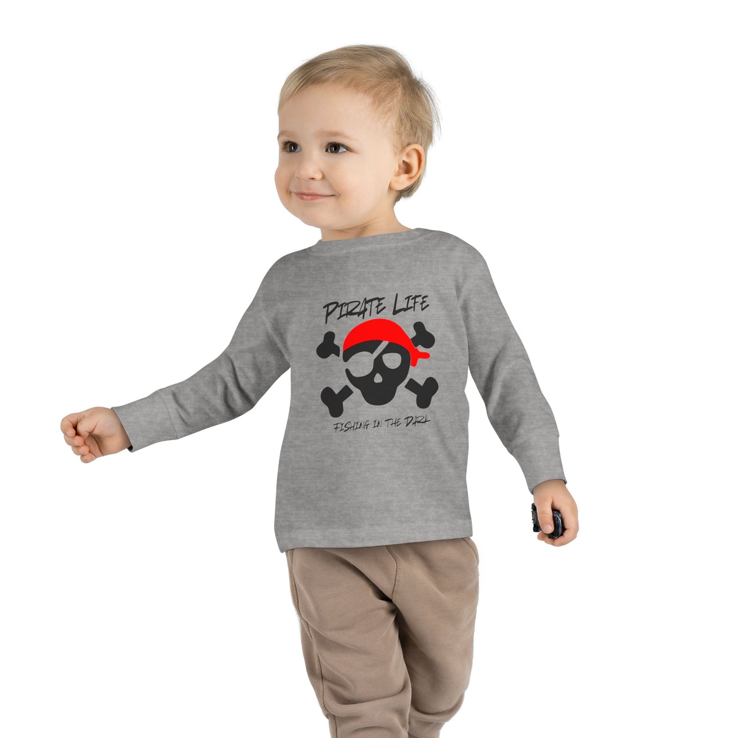 Toddler Pirate Life Long Sleeve Tee - Fun and Adventurous Toddler Shirt