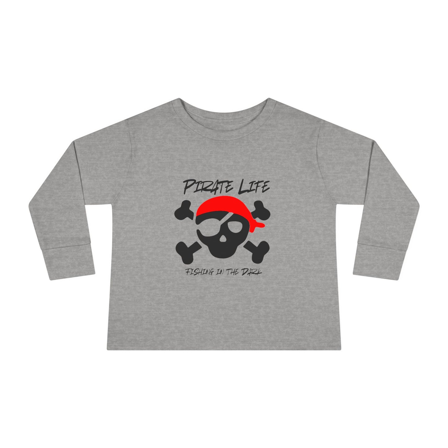 Toddler Pirate Life Long Sleeve Tee - Fun and Adventurous Toddler Shirt