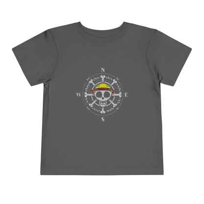 Toddler Fishing Buddy Tee - Cute Skull Design