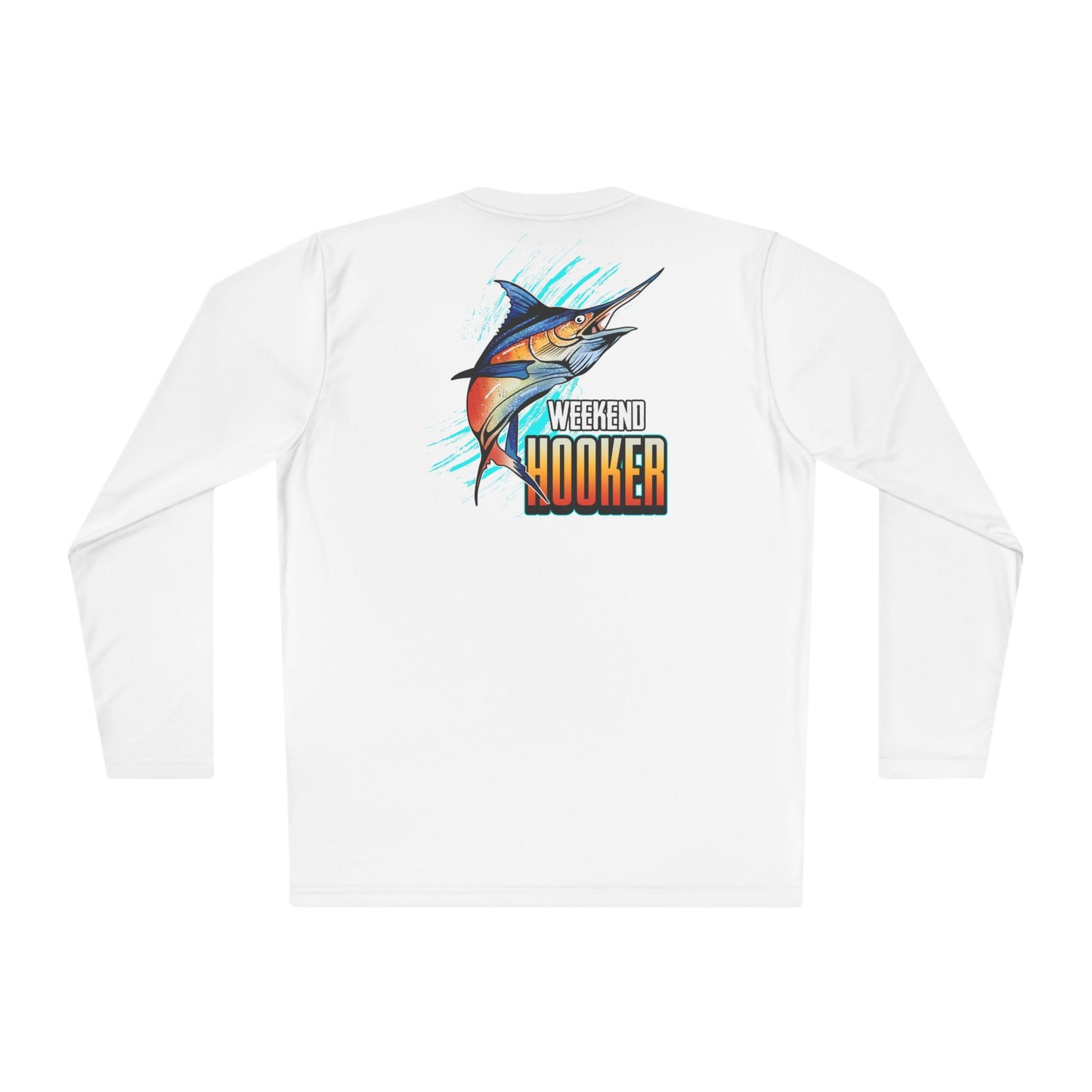 Weekend Hooker Unisex Fishing in The Dark Lightweight Long Sleeve Tee - Perfect for Fishing Enthusiasts