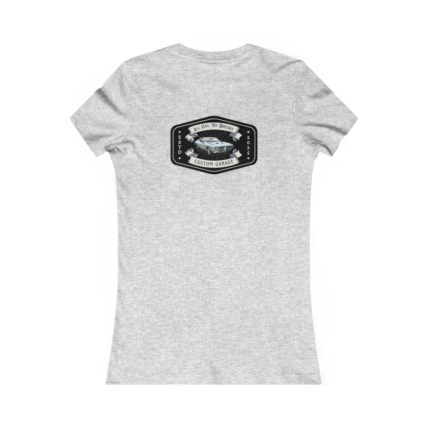 Custom Garage Women's Tee - Perfect for Car Enthusiasts & Everyday Wear