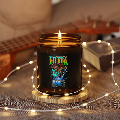 Gotta Dance Scented Soy Candle - Multi-Size Amber Jar for Home Ambiance