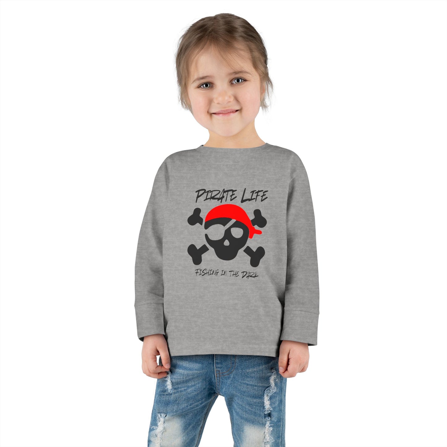 Toddler Pirate Life Long Sleeve Tee - Fun and Adventurous Toddler Shirt