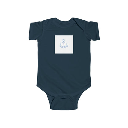 Nautical Anchor Infant Bodysuit - Perfect for Baby Showers & Nautical-Themed Celebrations