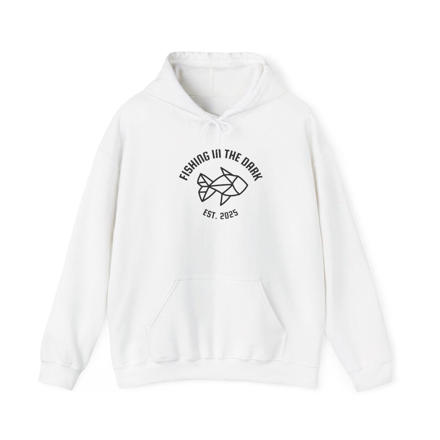 Fishing in the Dark Hoodie - Unisex Heavy Blend Sweatshirt - Ideal for Outdoor Lovers