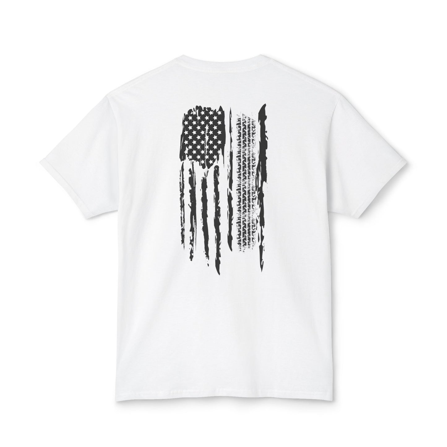 Unisex HD Cotton™ T-Shirt - Vintage American Flag Design