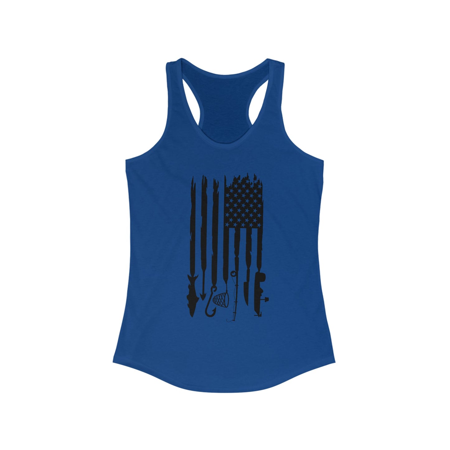 Fishing in The Dark Women's Ideal Racerback Tank