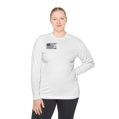 Weekend Hooker Unisex Fishing in The Dark Lightweight Long Sleeve Tee - Perfect for Fishing Enthusiasts