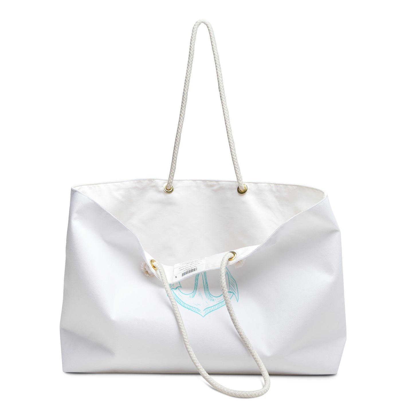 Anchor Design Canvas Weekender Bag - Perfect for Travel & Beach Days