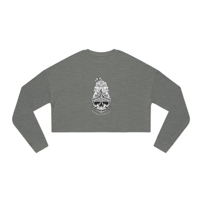 Play Like a Pirate Cropped Sweatshirt for Women