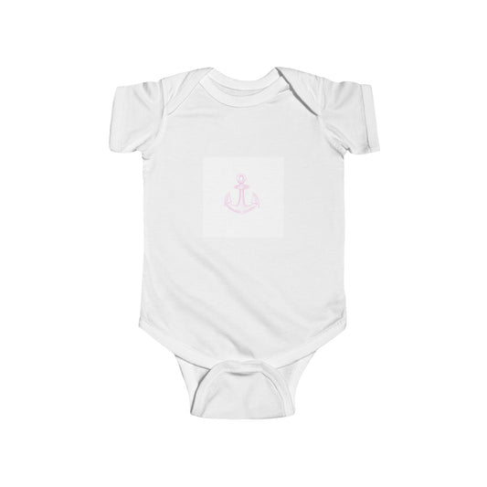 Cute Anchor Baby Bodysuit - Soft Infant Gear for Nautical Theme