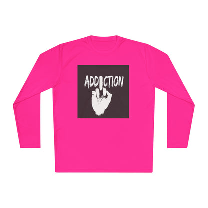 Unisex Long Sleeve Tee - Addiction Graphic Shirt