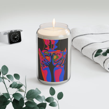 Artistic Scented Candle - Bold Body Design, 13.75oz