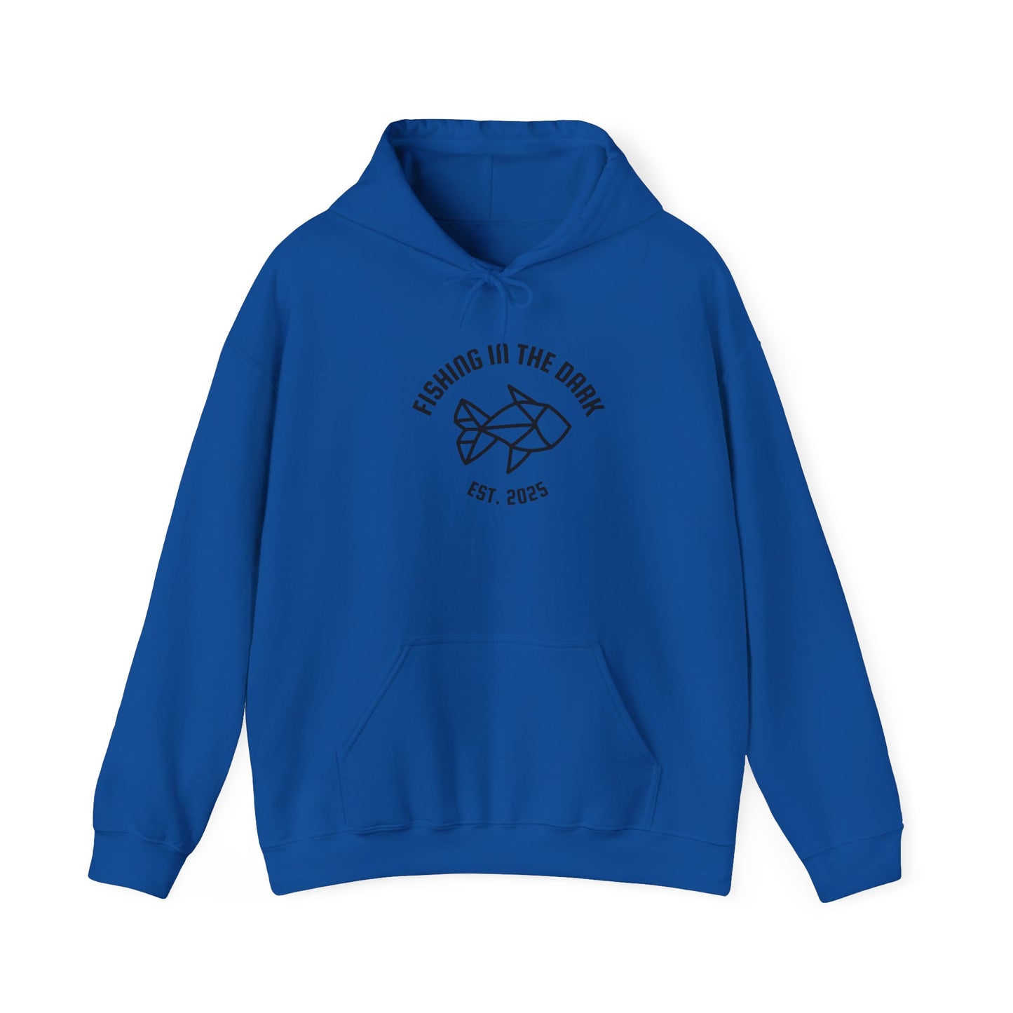 Fishing in the Dark Hoodie - Unisex Heavy Blend Sweatshirt - Ideal for Outdoor Lovers