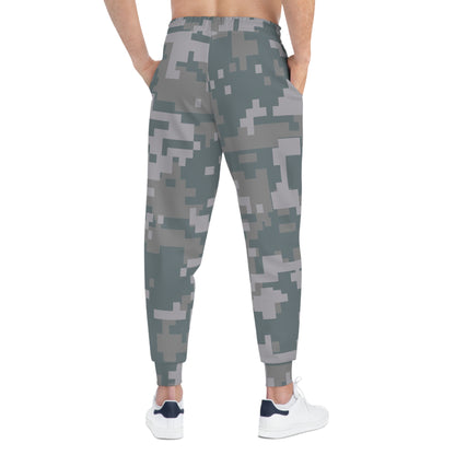 Fishing in the Dark Athletic Joggers - Comfortable Camo Design for Outdoor Enthusiasts