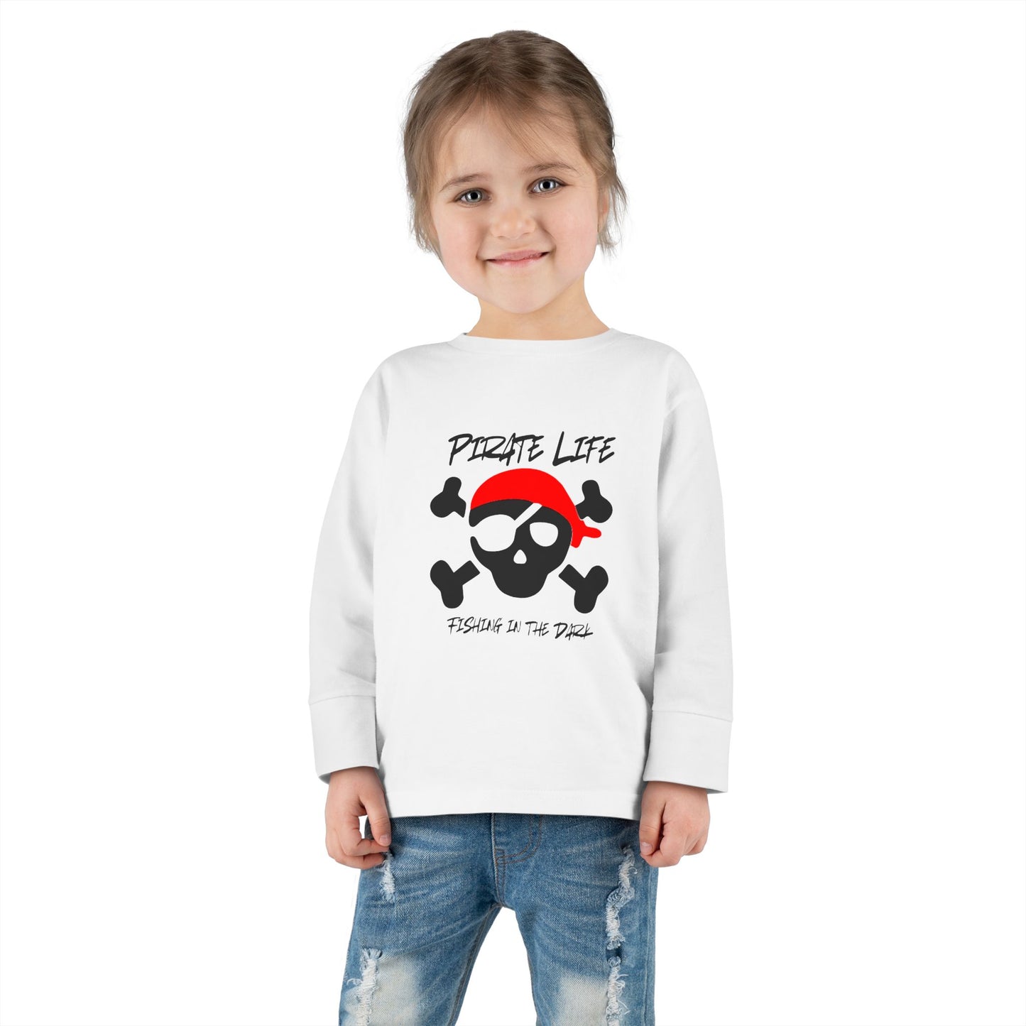 Toddler Pirate Life Long Sleeve Tee - Fun and Adventurous Toddler Shirt