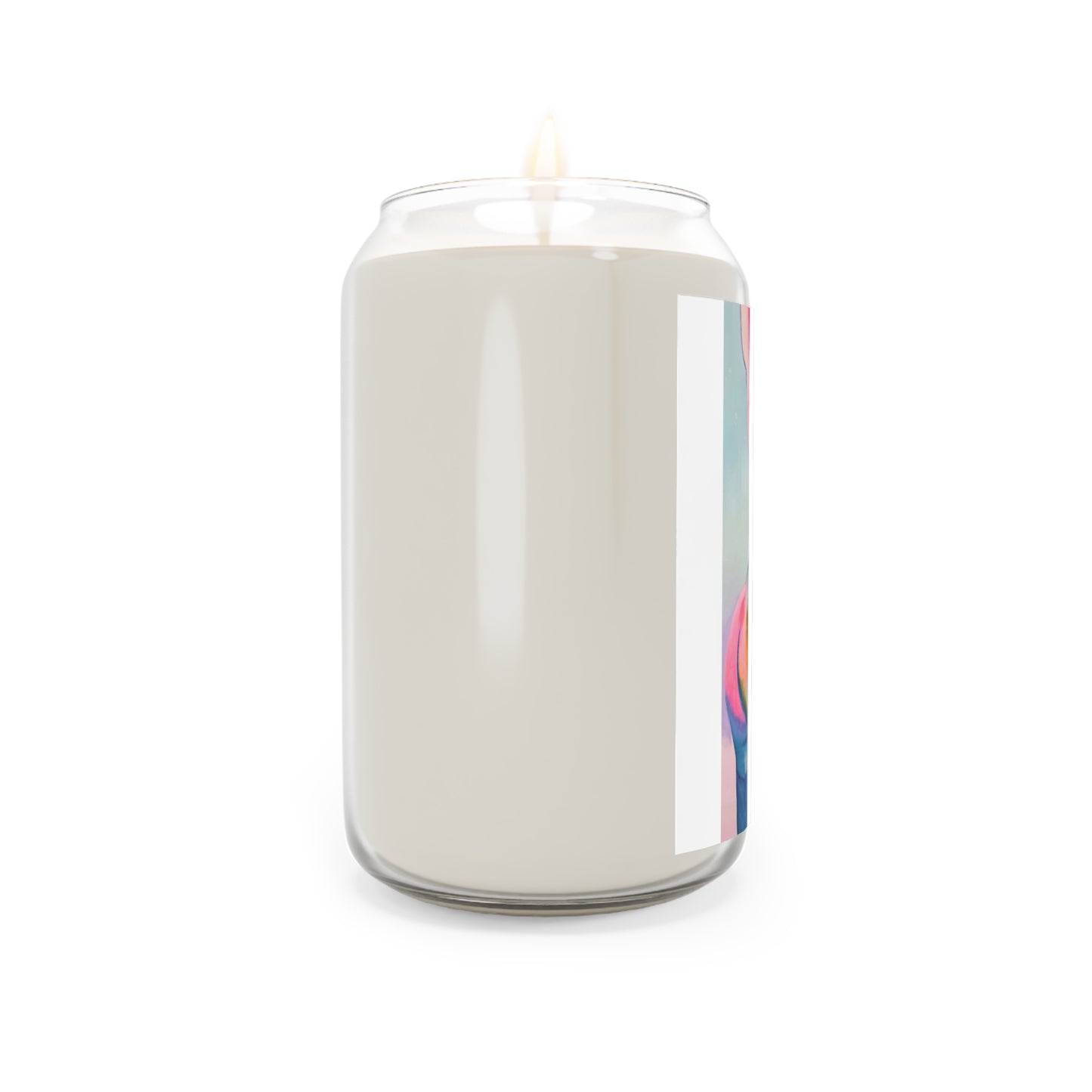 Artistic Scented Candle - 13.75oz Abstract Nude Design