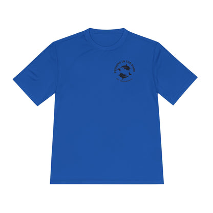 Fishing in the Dark Unisex Moisture Wicking Tee - Perfect for Outdoor Enthusiasts