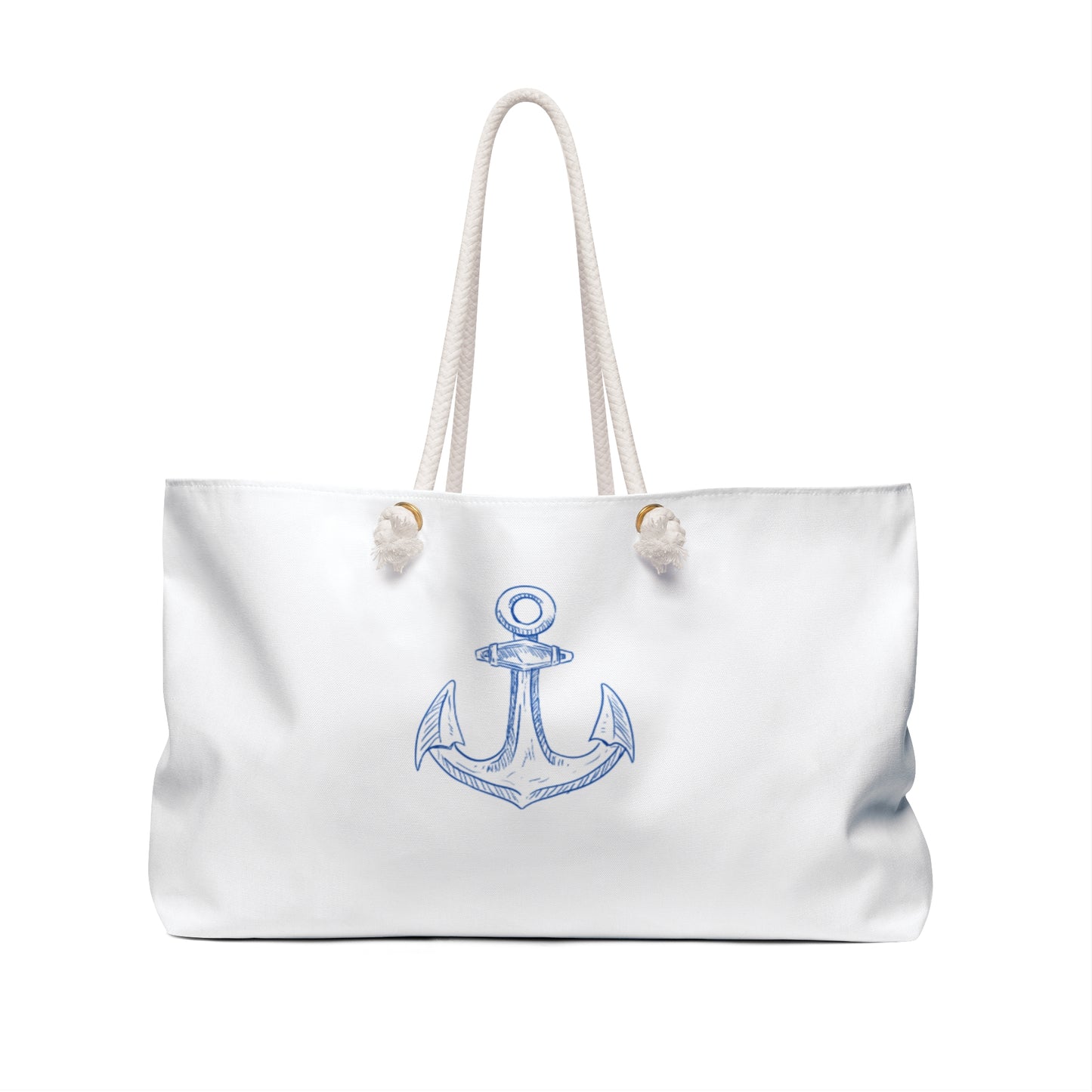 Nautical Anchor Weekender Bag - Perfect for Travel & Beach Days