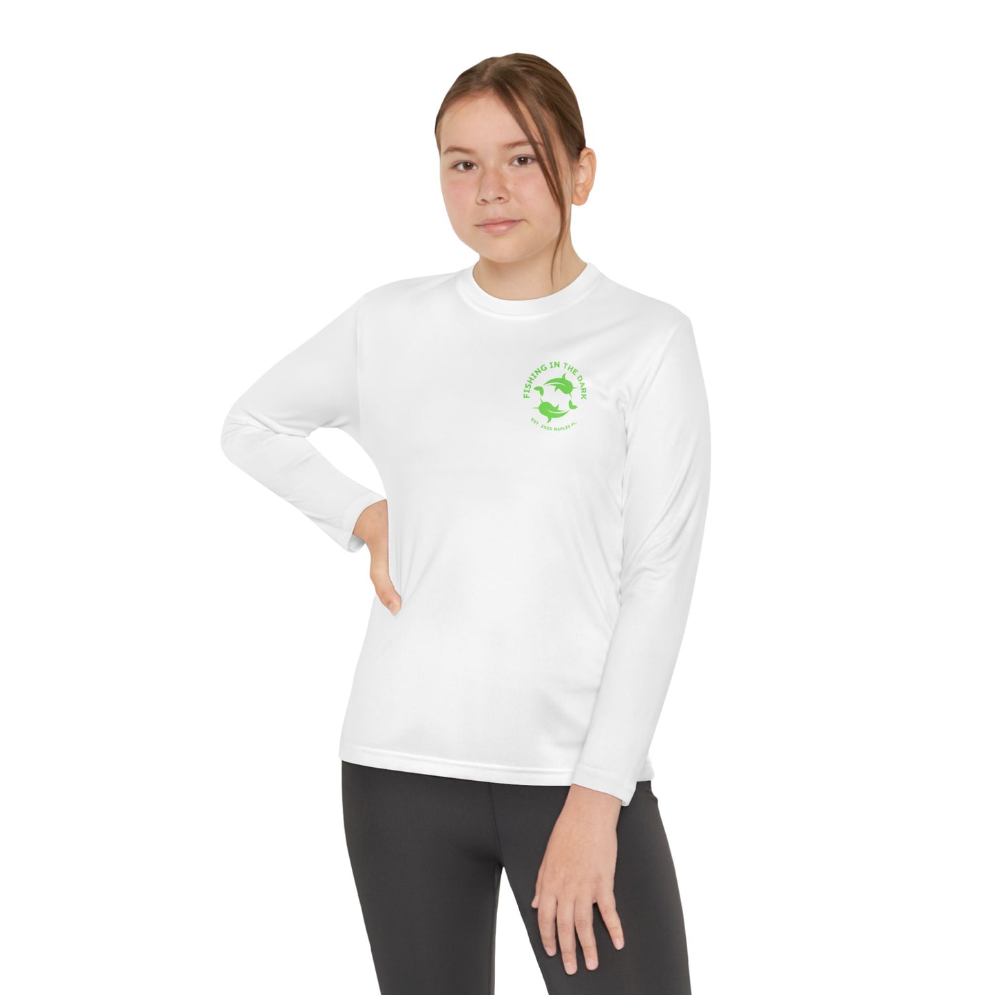 Youth Long Sleeve Fishing Tee - Keeping It Reel