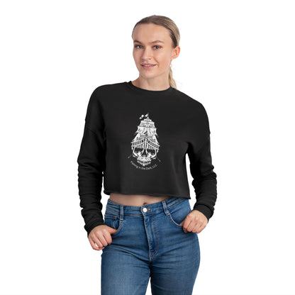 Play Like a Pirate Cropped Sweatshirt for Women