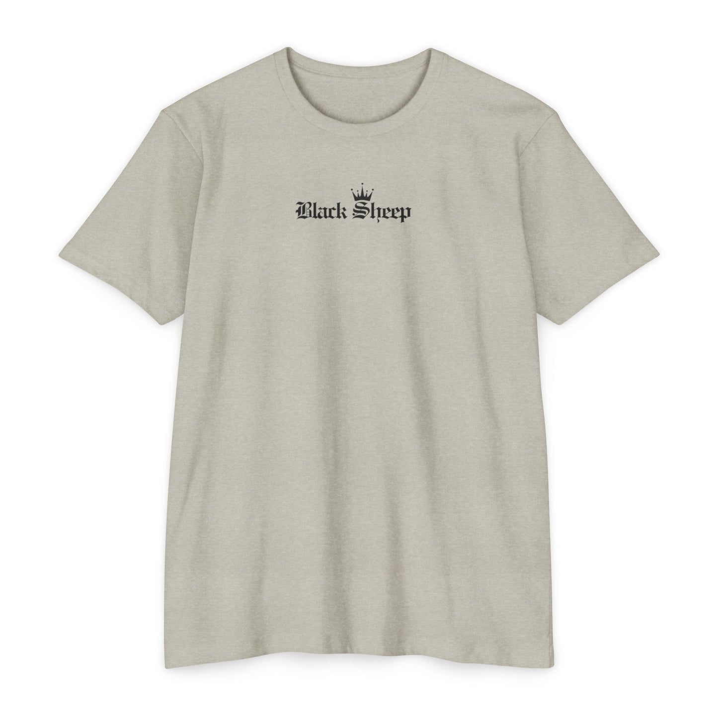 Black Sheep Unisex CVC Jersey T-Shirt - Stylish Casual Wear for Trendsetters