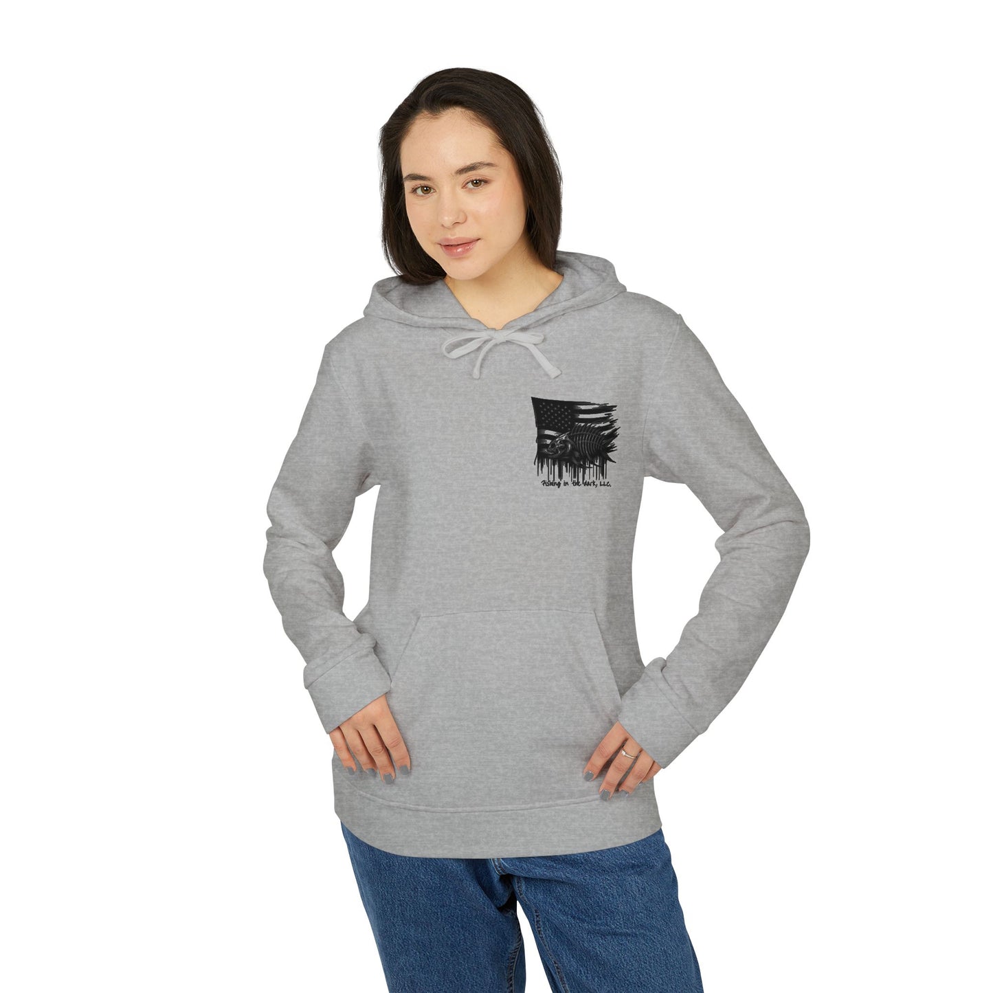 Adidas Unisex Fleece Hoodie - Stylish and Comfortable Streetwear