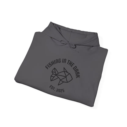 Fishing in the Dark Hoodie - Unisex Heavy Blend Sweatshirt - Ideal for Outdoor Lovers