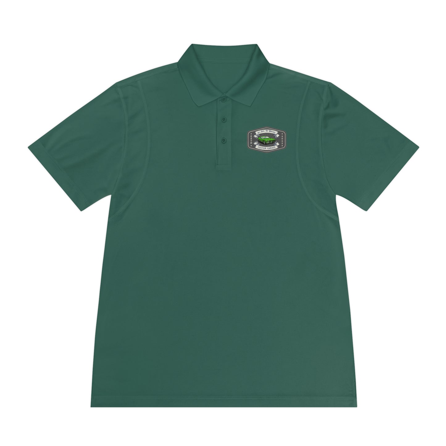 Men's Sport Polo Shirt - Lightweight & Breathable with Classic Fit