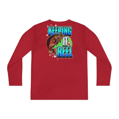 Youth Long Sleeve Fishing Tee - Keeping It Reel